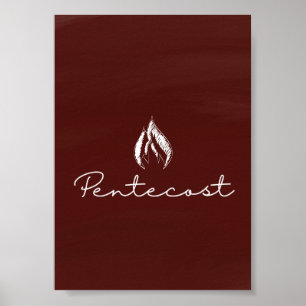 Pentecost Liturgical Card Print