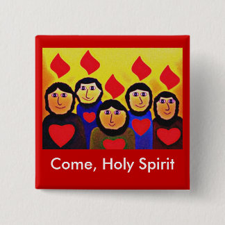 PENTECOST PINBACK BUTTON