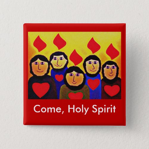 PENTECOST PINBACK BUTTON