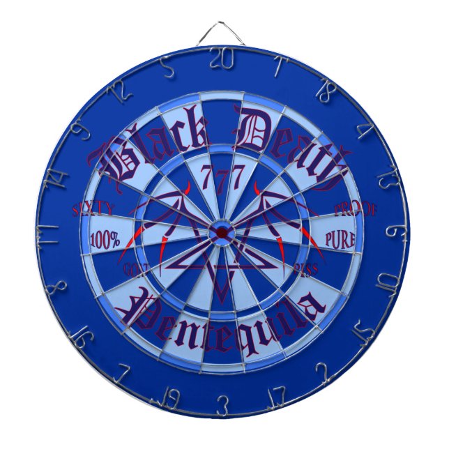 Pentequila Dart Board (Front)
