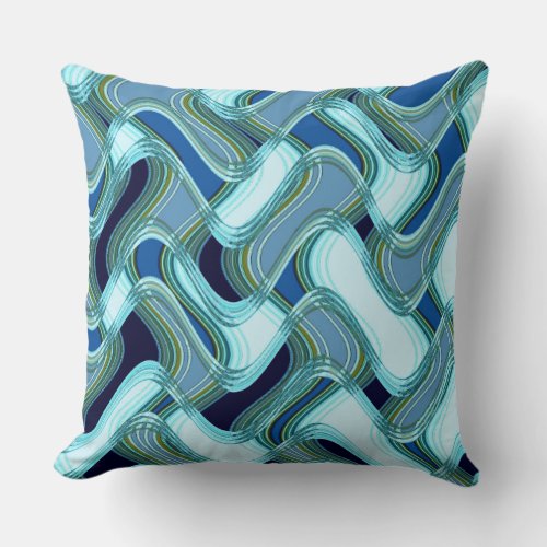 Penthouse  Pavement Square Throw Pillow