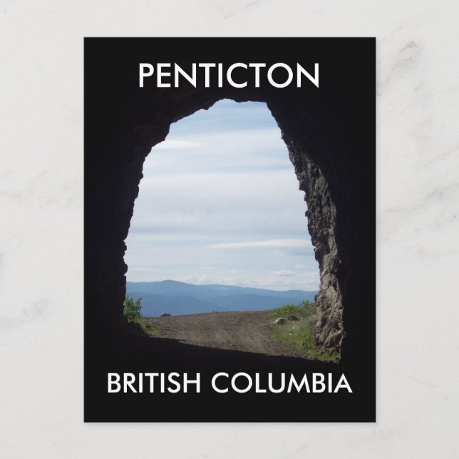 PENTICTON, BRITISH COLUMBIA Postcard (Front)