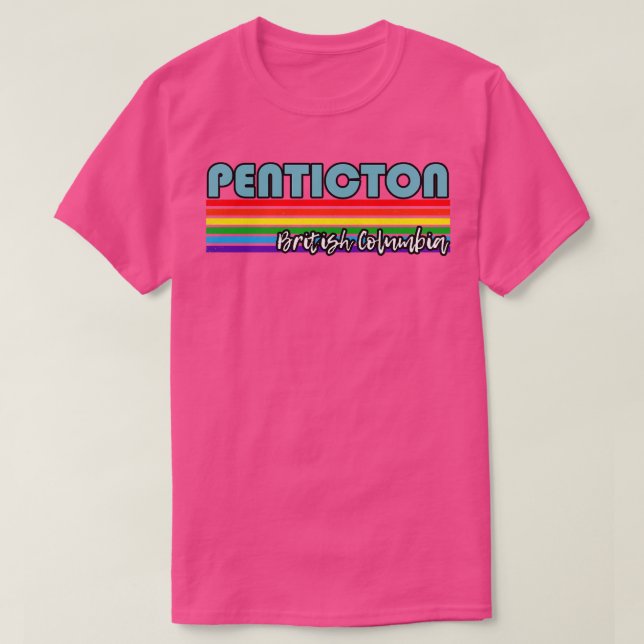 Penticton British Columbia Pride  Penticton LGBT G T-Shirt (Design Front)