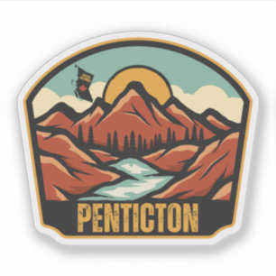Penticton, British Columbia Sticker