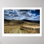 Pentland Hill View Ii Poster at Zazzle