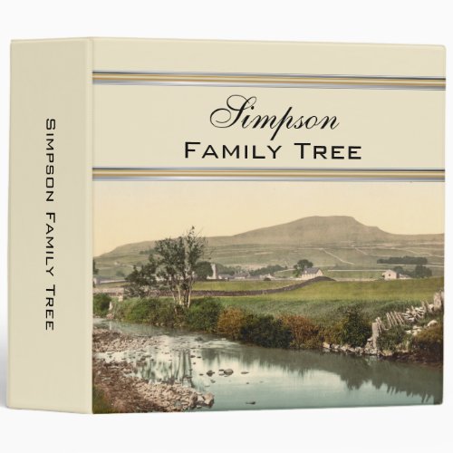 Penyghent Yorkshire England Family Tree Binder