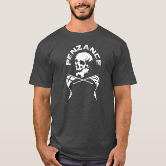 Penzance Cornwall Skull & Crossbones T-shirt