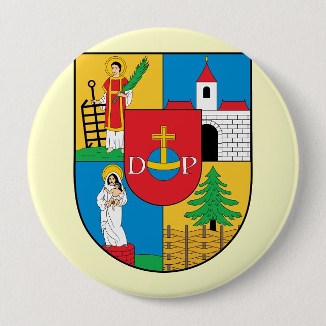 penzing, Austria Button (Front)