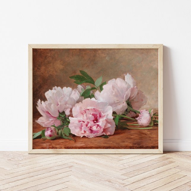 Peonies | Alexandre Gamba de Preydour Poster (Creator Uploaded)