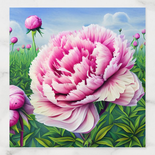 Peonies are a Beautiful Flowering Plant Envelope Liner (Design)