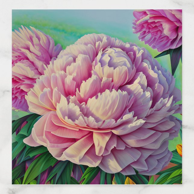 Peonies are a Beautiful Flowering Plant Envelope Liner (Design)