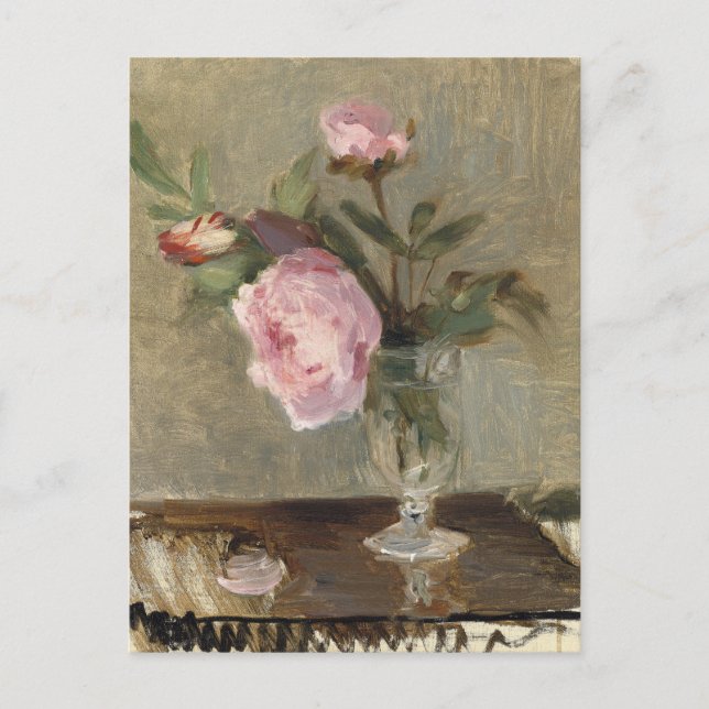 Peonies | Berthe Morisot Postcard (Front)