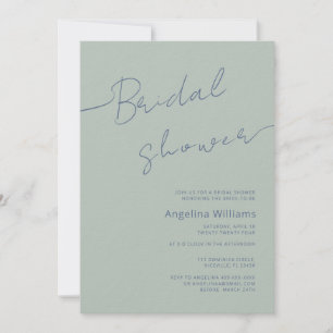 Peonies Bridal Shower Invitation