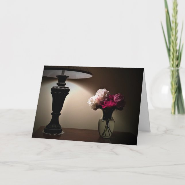 Peonies, card (Front)