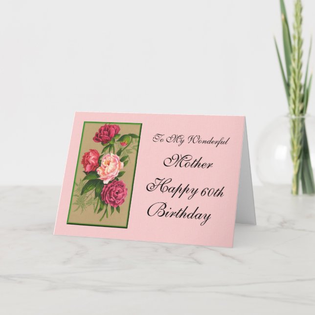 Peonies Card (Front)