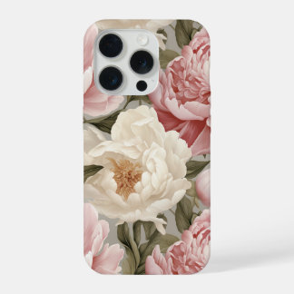 Peonies Design Mobile Phone Cases