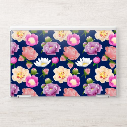 Peonies HP Laptop Skin