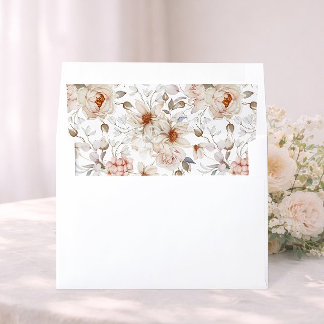 Peonies in Bloom Envelope Liner (Creator Uploaded)