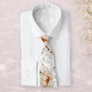 Peonies in Bloom Neck Tie