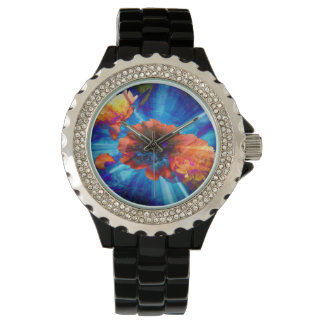 Peonies in Blue Light Watch