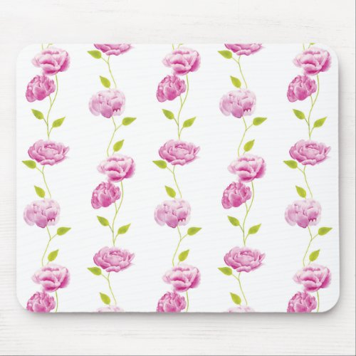 Peonies in the Orangery Mouse Pad