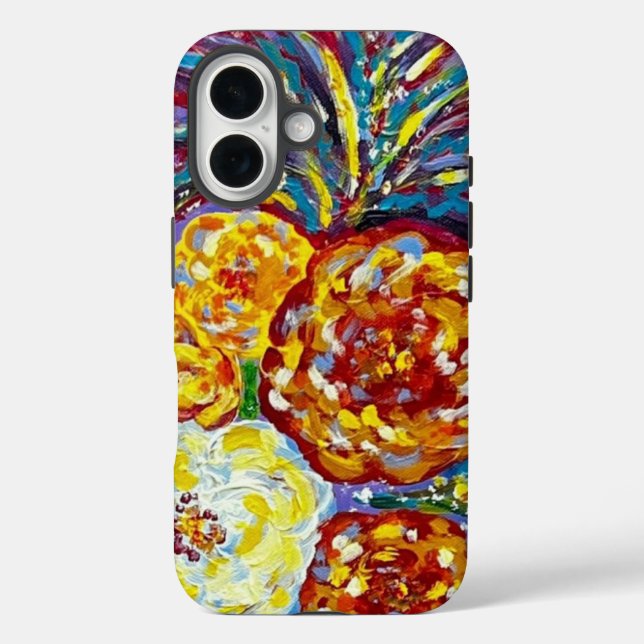 Peonies iPhone case (Back)