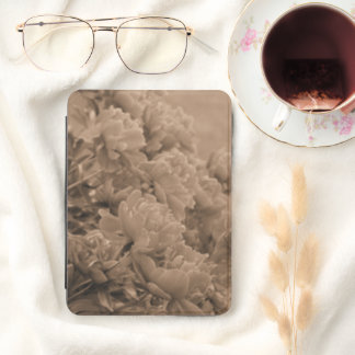 Peonies Multiple in Sepia Kindle Cover