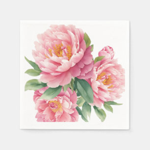 Peonies Napkins