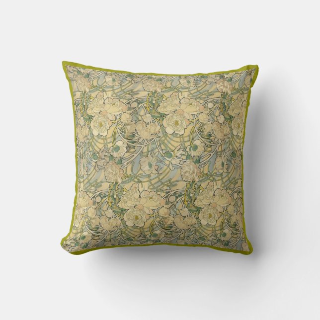 Peonies Pillow (Front)