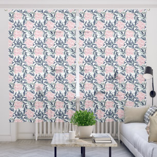 Peonies pink rose flowers flower garden bouquet sheer curtains