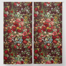 Peonies & Roses Vintage Chintz Floral Pattern