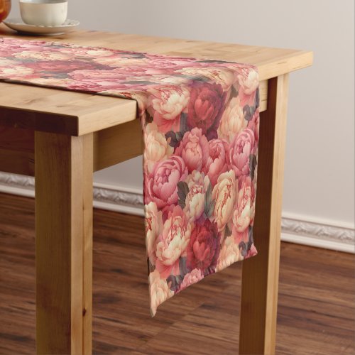 Peonies Table Runner