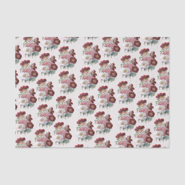 Peonies Tissue Paper (Front)