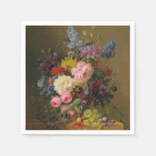 Peonies, Tulips, Roses, and Irises – A. Bloemers Napkins