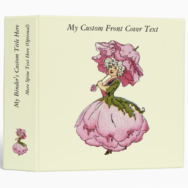 Peony Binder (Front/Spine)