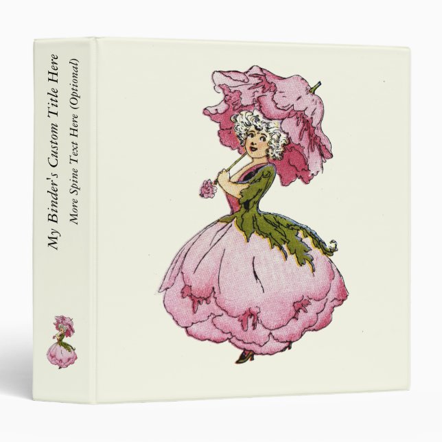 Peony Binder (Front/Spine)