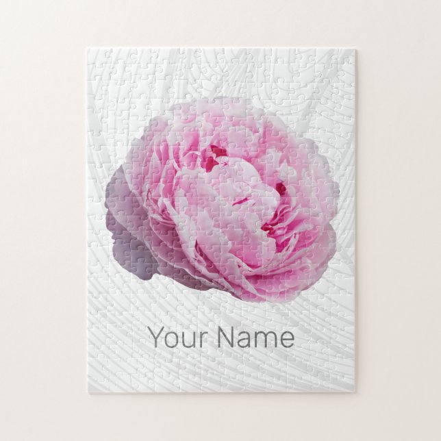 Peony Blossom Rose For Flower And Garden Lover Jigsaw Puzzle (Vertical)
