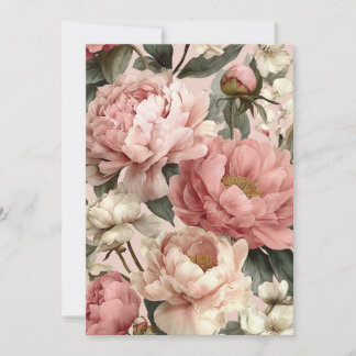 Peony Blush | Soft Pastels Invitation