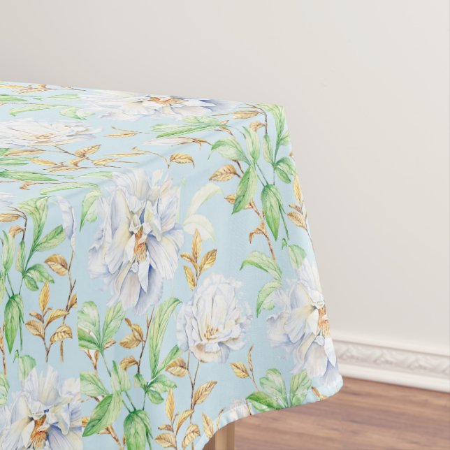  Peony Botanical Floral  Tablecloth (In Situ)