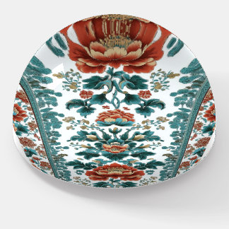 Peony Brocade Paperweight