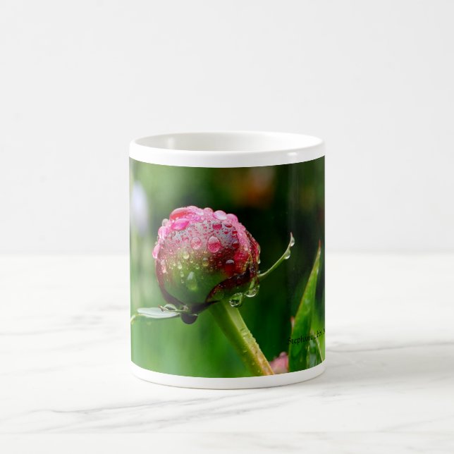 Peony Bud Coffee Mug (Center)