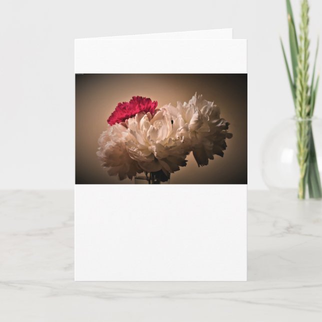Peony, card (Front)