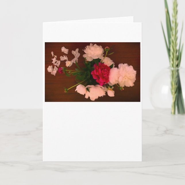 Peony, card (Front)