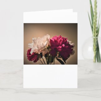 Peony, card