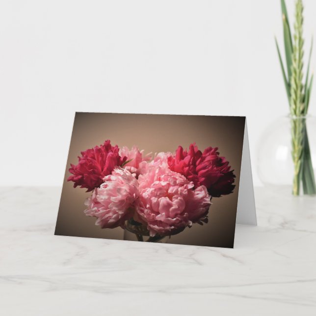Peony, card (Front)
