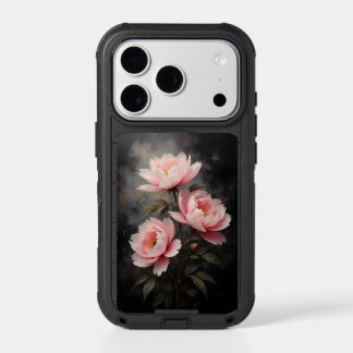 Peony Floral Artwork iPhone 17 Pro Case