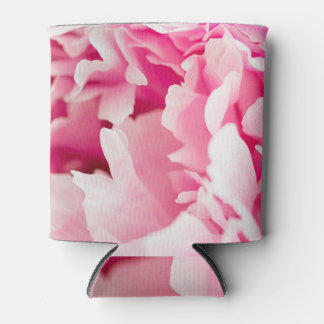 Peony Floral Garden Beauty Background Can Cooler