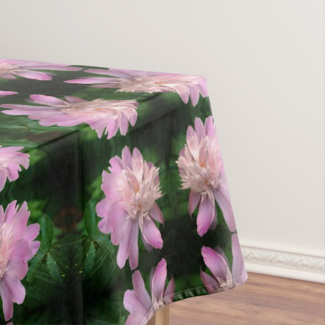 Peony Flower Nature Abstract   Tablecloth (In Situ)