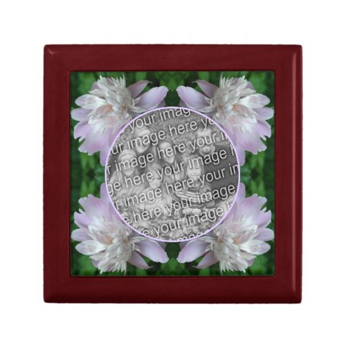 Peony Flower Nature Frame Create Your Own Photo Gift Box