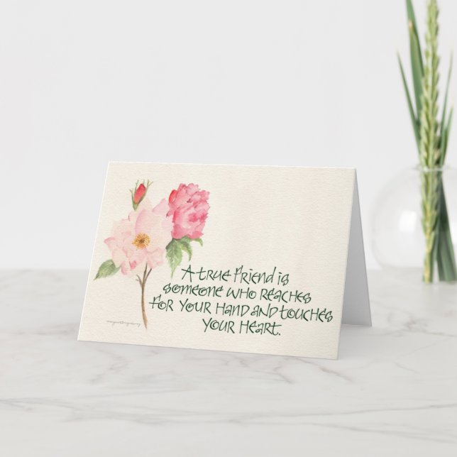 Peony Friends Card (Front)